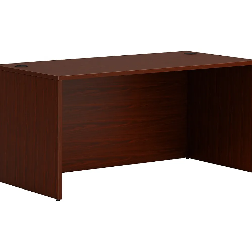 Office Desks*HON Mod 60" Table Desk, Traditional Mahogany (HLPLDS6030LTM1)