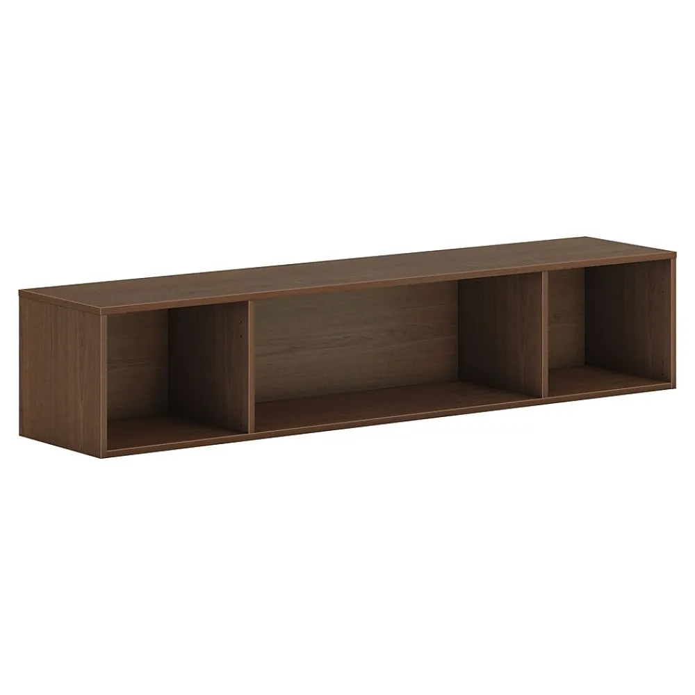 Storage Cabinets*HON Mod 13.5" Wall Cabinet with 1 Shelf, Sepia Walnut (HLPLWMH66.LSE1)