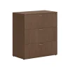 File Cabinets*HON Mod 3-Drawer Lateral File Cabinet, Locking, Letter/Legal, Sepia Walnut, 36" (HLPLLF3620L3.LSE1)