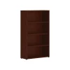 Bookcases*HON Mod 4-Shelf 53"H Bookcase, Traditional Mahogany (HLPLBC3013B4.LTM1)
