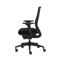 Office Chairs*HON Nucleus Ergonomic Fabric/Mesh Swivel Task Chair, Black (HNR1KD.Y2.STC.A.H.IM.CU10.BL.SB.T)