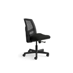 Office Chairs*HON Volt Mesh Back Leather Computer and Desk Chair, Black (H5711.SB11.T)