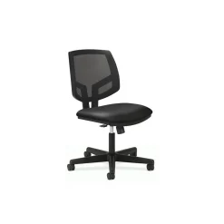 Office Chairs*HON Volt Mesh Back Leather Task Chair, Black (5713SB11T)