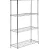 Shelving*Honey-Can-Do Honey Can Do 4-Shelf Metal Unit, 36"W, Chrome (SHF-09439)