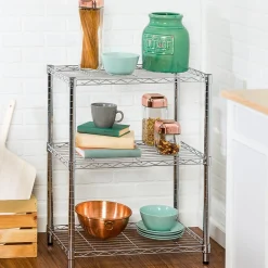Shelving*Honey-Can-Do 3-Shelf Metal Unit, 24