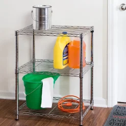 Shelving*Honey-Can-Do 3-Shelf Metal Unit, 24