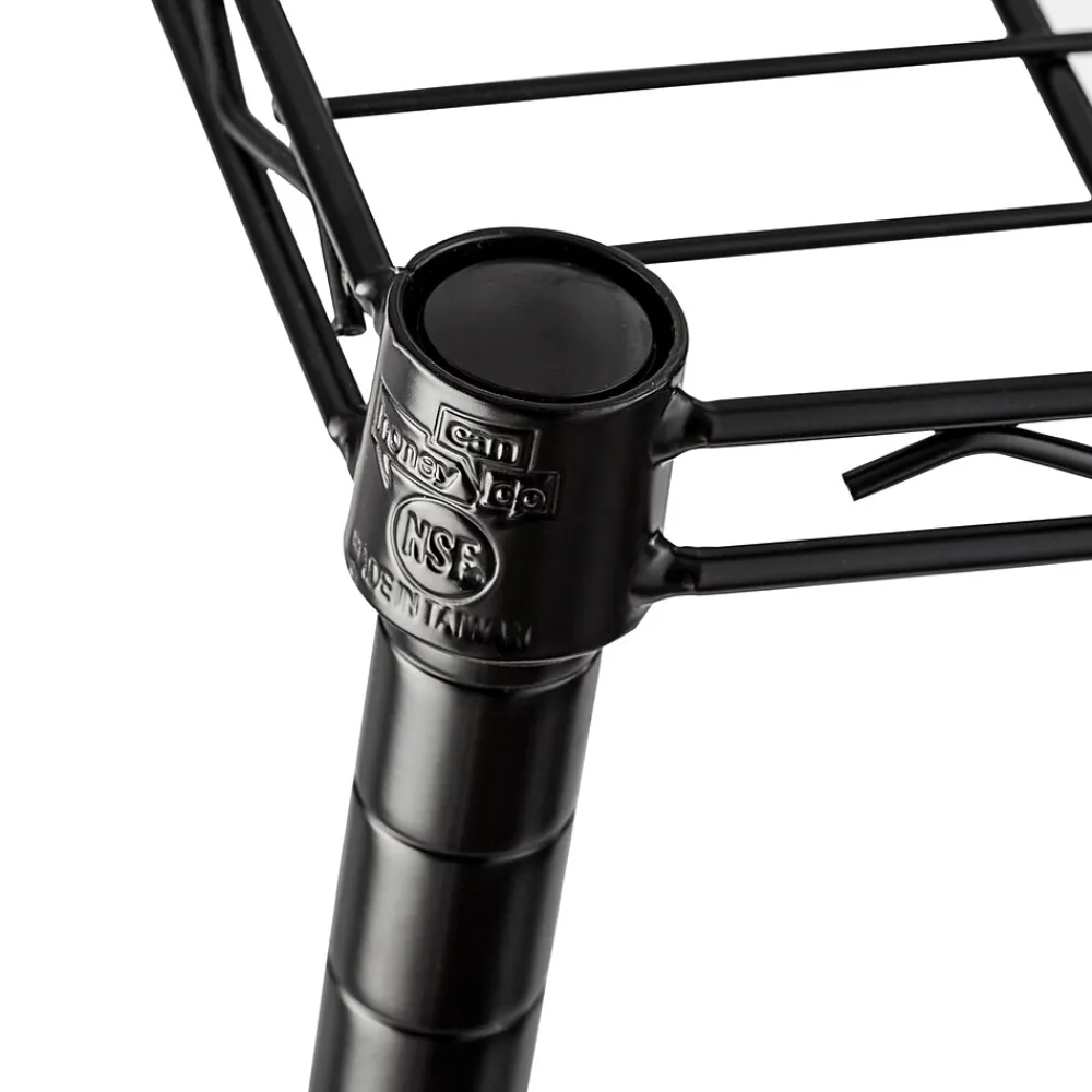 Shelving*Honey-Can-Do 5-Shelf Metal Unit, 36"W, Black (SHF-09627)