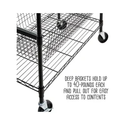 Shelving*Honey-Can-Do 3-Shelf Steel Shelving Unit, 73.6