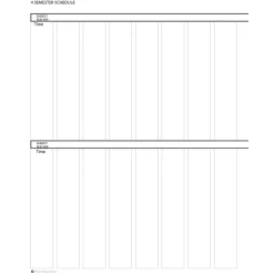 Grade Books*House of Doolittle Lesson Planner Book, Pack of 2 (HOD51007-2)