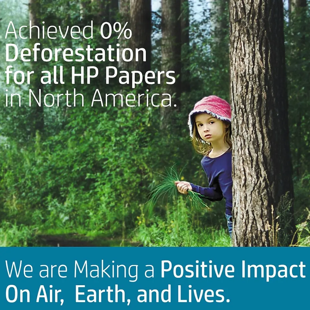 Multipurpose Paper*HP 8.5" x 11" Multipurpose Paper, 20 lbs., 96 Brightness, White, 500/Ream (206230)