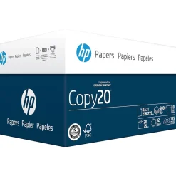 Multipurpose Paper*HP Copy20 8.5" x 11" Multipurpose Paper, 20 lbs., 92 Brightness, 500 Sheets/Ream, 10 Reams/Carton (200230)