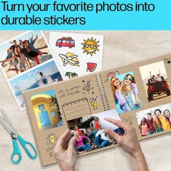 Photo Paper*HP Picture Stickers, 8.5