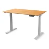 Standing Desks*Humanscale eFloat Go 2.0 58"W Electric Rectangular Adjustable Standing Desk, Bamboo (FYH12TS3060BM)