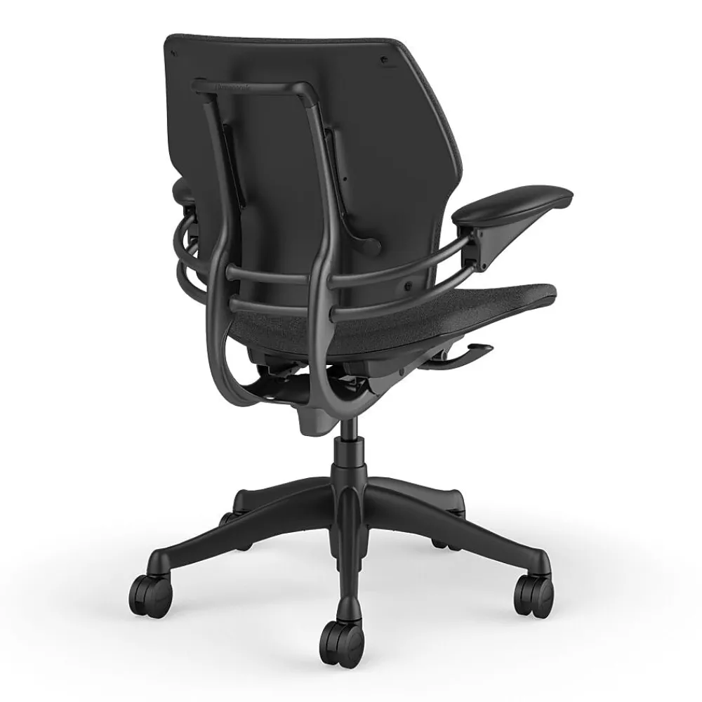 Office Chairs*Humanscale Freedom Ergonomic Fabric Swivel Task Chair, Gray (F111GFT12XFSHNSC)