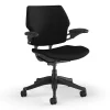 Office Chairs*Humanscale Freedom Ergonomic Fabric Swivel Task Chair, Black (F111GFT10XFSHNSC)