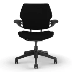 Office Chairs*Humanscale Freedom Ergonomic Fabric Swivel Task Chair, Black (F111GCF10XFSHNSC)