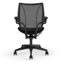 Office Chairs*Humanscale Liberty Ergonomic Fabric Swivel Task Chair, Black (L113BM10CF10XFSHNSC)