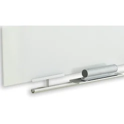 Dry Erase*ICEBERG Clarity Glass Dry-Erase Whiteboard, 5' x 3' (31150)