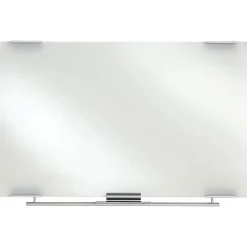 Dry Erase*ICEBERG Clarity Glass Dry-Erase Whiteboard, 4' x 3' (31140)
