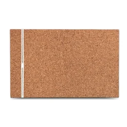 Bulletin*ICEBERG Frameless 24"x38" Designer Cork Bulletin Board (35010)