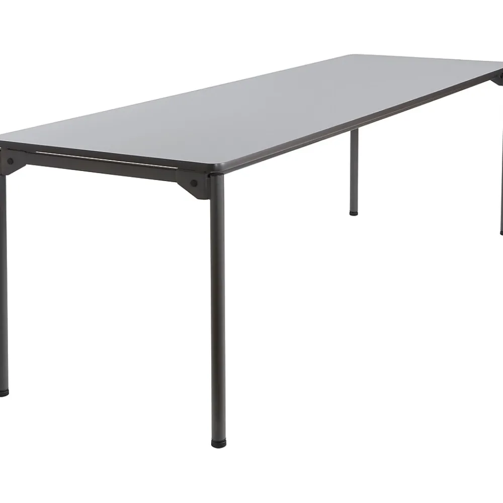 Folding Tables*ICEBERG Maxx Legroom Rectangular Folding Table, Gray, 29 1/2"H x 96"W x 30"D