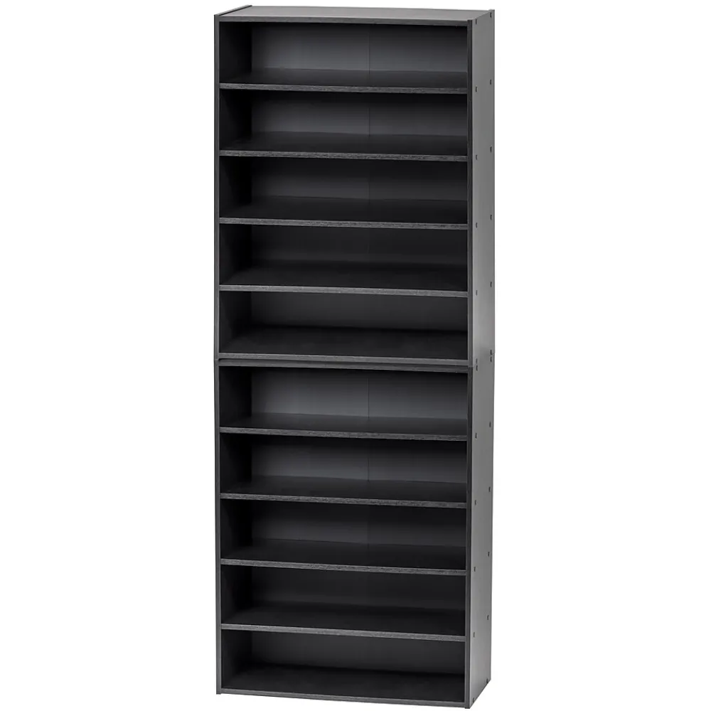 Bookcases*Iris 31.51" 5-Shelf Bookcase, Black (596985)