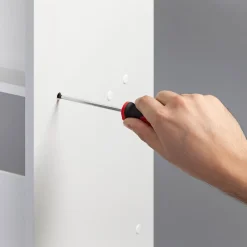 Bookcases*Iris 3-Tier Tilted Shelf Book Rack, White (596102)