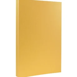Card Stock*JAM Paper 80 lb. Paper, 8.5" x 14", Gold, 50 Sheets/Pack (17326988)
