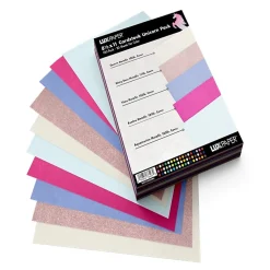 Card Stock*JAM Paper 8.5" x 11" Cardstock, 100lb, Unicorn Variety Pack, 100/pack (81211-C-UNCRN-1)