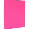 Card Stock*JAM Paper 8.5" x 11" Color Cardstock, 65lb, Ultra Fuchsia, 100/pack (184851G)