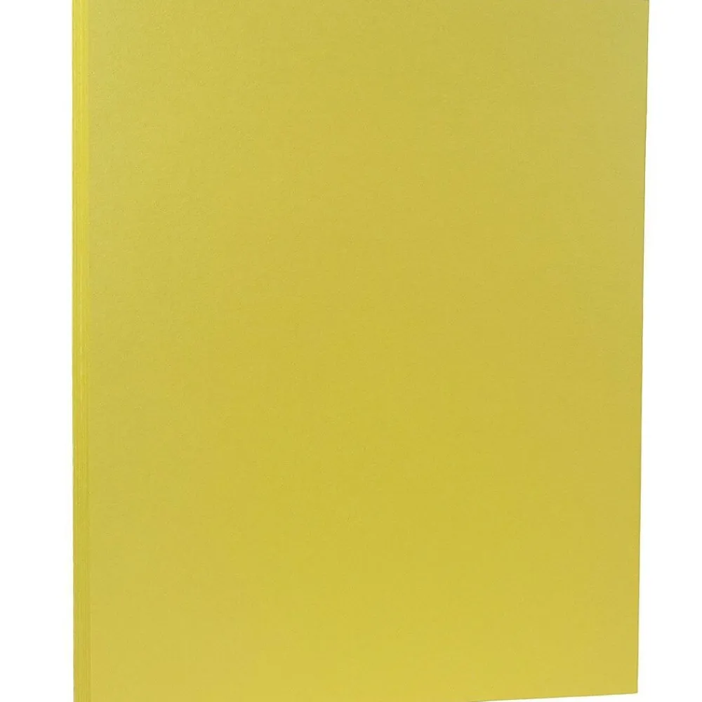 Multipurpose Paper*JAM Paper 8.5" x 11" Color Multipurpose Paper, 28 lbs., Chartreuse Green, 50 Sheets/Ream (16729223)
