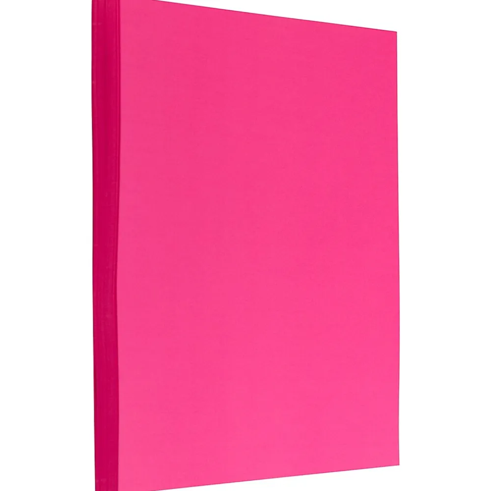 Multipurpose Paper*JAM Paper 8.5" x 11" Multipurpose, 24 lbs., Ultra Fuchsia Pink, 100 Sheets/Pack (184931)