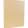 Card Stock*JAM Paper 8.5" x 11" Parchment Cardstock, 65lb, Brown, 100/pack (96700100G)