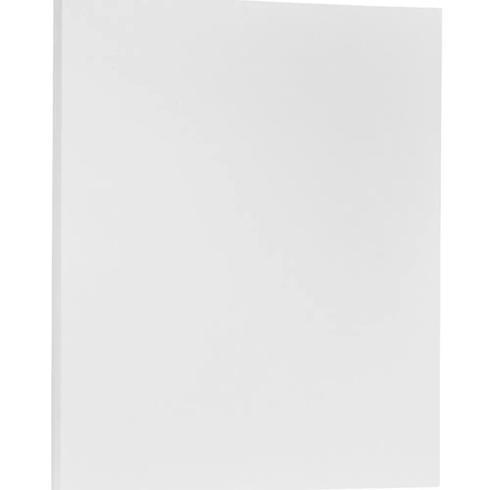 Multipurpose Paper*JAM Paper 8.5" x 11" Translucent Clear Vellum Paper, 17 lbs., 70 Brightness, 100 Sheets/Pack (1379)