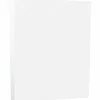 Card Stock*JAM Paper 8.5" x 11" Vellum Bristol Index Cardstock, 110lb, White, 250/pack (169855B)