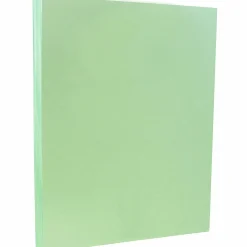 Card Stock*JAM Paper 8.5" x 11" Vellum Bristol Cardstock, 110lb, Green, 100/pack (169852G)