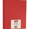 Card Stock*JAM Paper Extra Heavyweight 130 lb. Cardstock Paper, 8.5" x 11", Red, 25 Sheets/Pack (295731621)