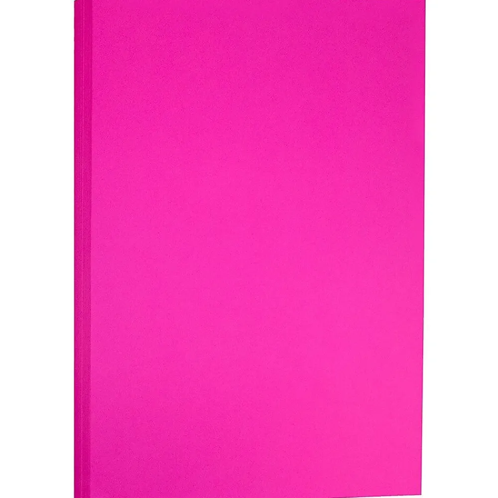 Card Stock*JAM Paper Ledger 65 lb. Cardstock Paper, 11" x 17", Fuchsia Pink, 50 Sheets/Pack (16728494)