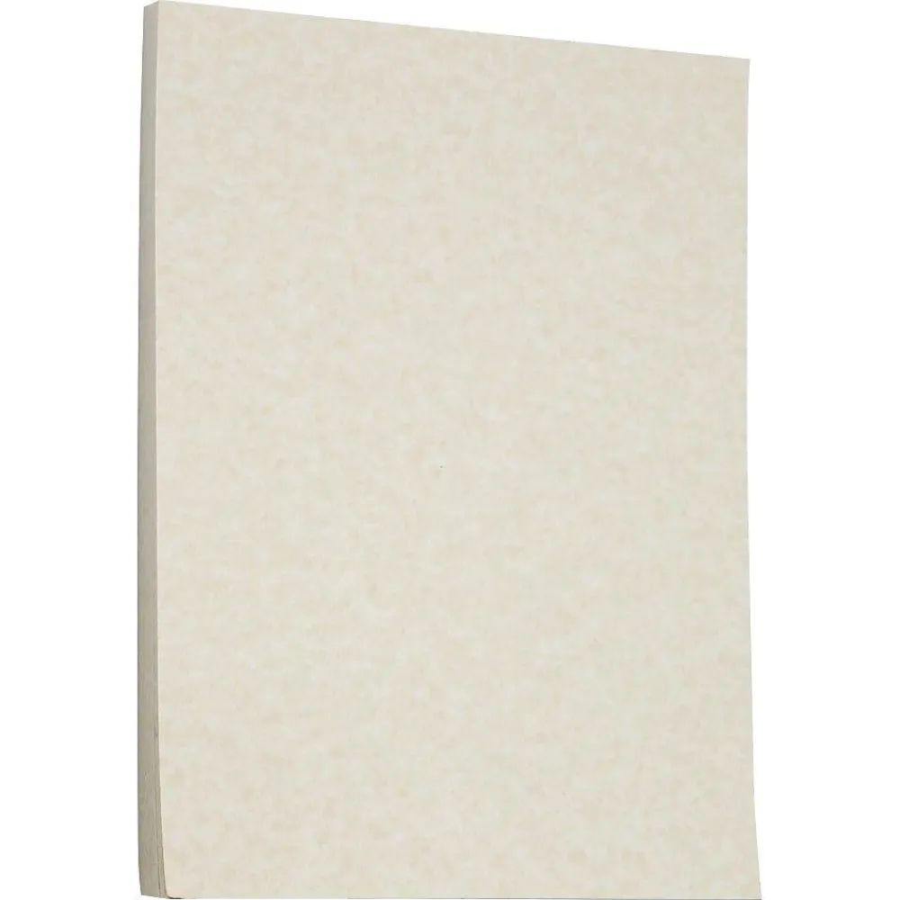 Card Stock*JAM Paper Parchment 65 lb. Cardstock Paper, 8.5" x 11", Light Brown, 50 Sheets/Pack (96700100)