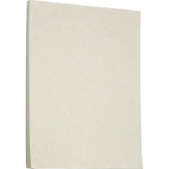 Card Stock*JAM Paper Parchment 65 lb. Cardstock Paper, 8.5" x 11", Brown, 250 Sheets/Ream (96700100B)