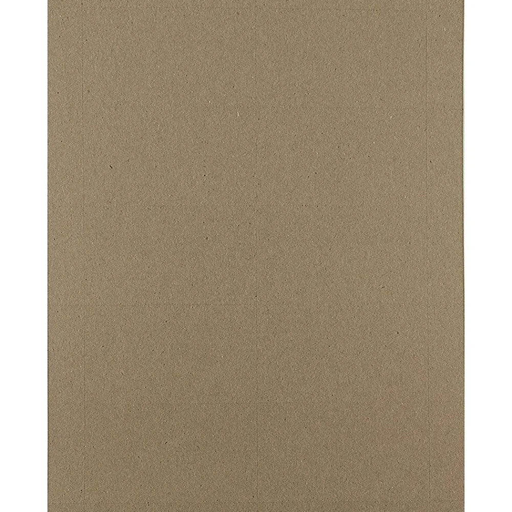 Business Cards*JAM Paper ® Printable Business Cards, 3 1/2 x 2, Brown Kraft Paper Bag Recycled, 100/Pack (22128339)