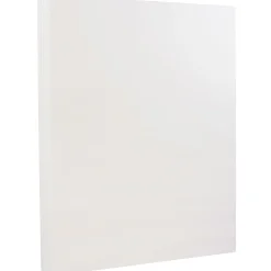 Resume Paper*JAM Paper ® Strathmore 24lb Paper, 8.5 x 11, Bright White Linen, 100 Sheets/Pack (143920)