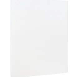 Resume Paper*JAM Paper ® Strathmore 24lb Paper, 8.5 x 11, Bright White Laid, 100 Sheets/Pack (300420)