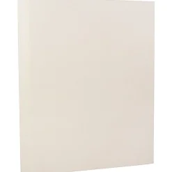 Resume Paper*JAM Paper Strathmore 24lb Paper, 8.5 x 11, Natural White Wove, 100 Sheets/Pack (300033)