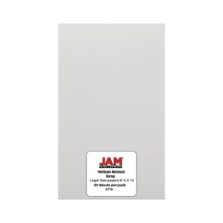 Card Stock*JAM Paper Vellum Bristol 67 lb. Cardstock Paper, 8.5