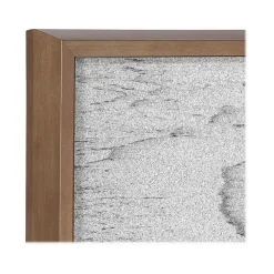 Bulletin*Kate & Laurel Pete Olsen Ocean Beach San Francisco Cork Bulletin Board, Gold Frame, 1' x 1' (222049)