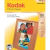 Photo Paper*Kodak Glossy Photo Paper, 8.5" x 11", 50 Sheets/Pack (KOD1213719)