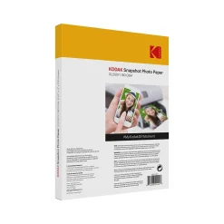 Photo Paper*Kodak Snapshot Glossy Photo Paper, 8.5" x 11", 100 Sheets/Pack (41302)