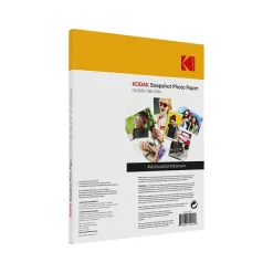 Photo Paper*Kodak Snapshot Glossy Photo Paper, 8.5" x 11", 50 Sheets/Pack (41301)