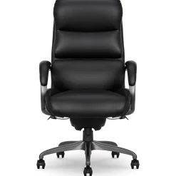 Ergonomic Chairs*La-Z-Boy Aberdeen Leather Computer and Desk Chair, (51545) Black